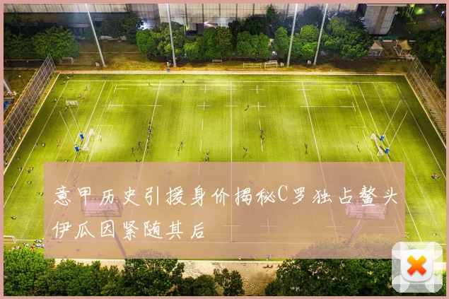 意甲历史引援身价揭秘C罗独占鳌头伊瓜因紧随其后